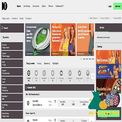 سایت شرط بندی 10bet